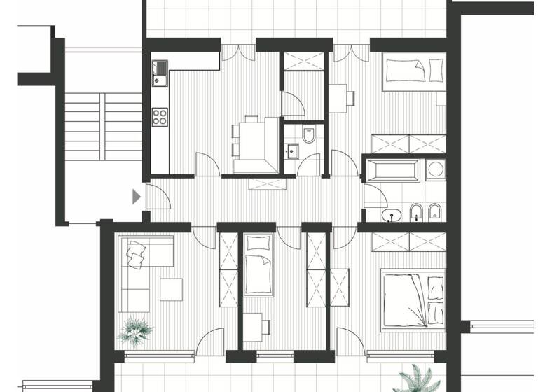 Wohnung zum Kauf 625.000 € 4 Zimmer 86,6 m² 2. Geschoss Alpinistraße 14 Brixen 39042