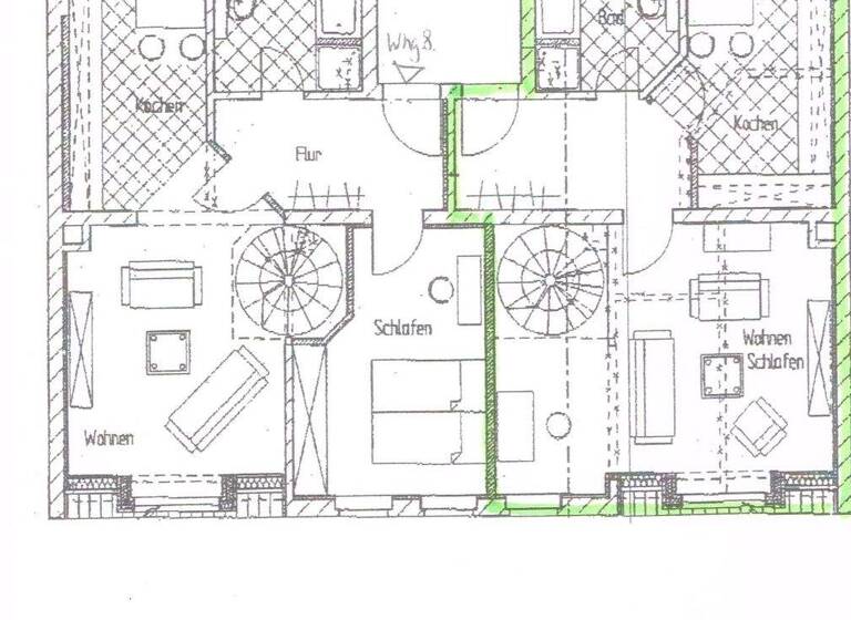 Maisonette zur Miete 528 € 2 Zimmer 85 m² 3. Geschoss Freitagstraße 48 Ostviertel Gera 07546