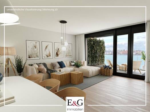 Wohnung zur Miete - Erstbezug 1.660 € 2 Zimmer 80,8 m² 4. Geschoss frei ab sofort Mitte Ludwigsburg 71638