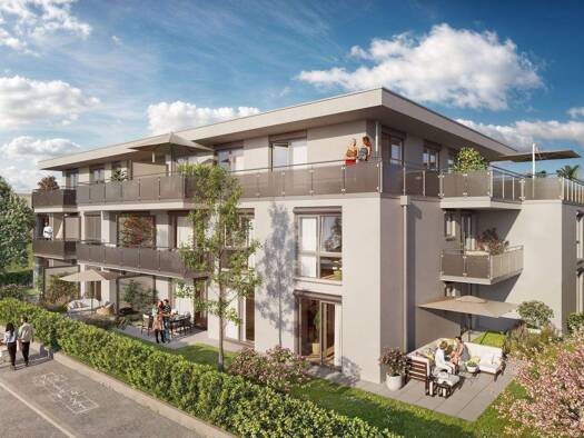 Wohnung zum Kauf - Neubau provisionsfrei 1.265.000 € 4 Zimmer 103,8 m² 1. Geschoss Canisiusstraße 5 Hadern München 81377