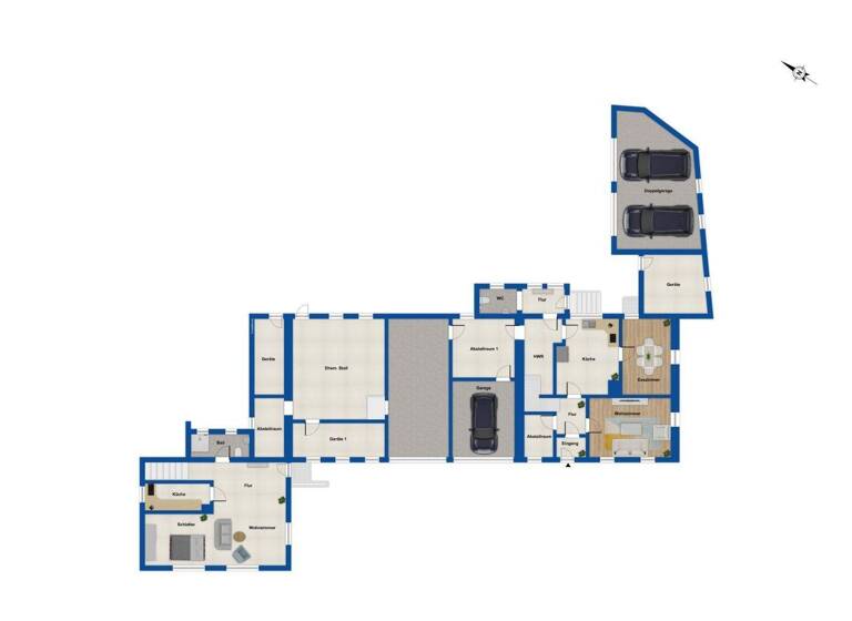 Mehrfamilienhaus zum Kauf 167.000 € 5 Zimmer 226 m² 3.175 m² Grundstück Rötsweiler Rötsweiler-Nockenthal 55767