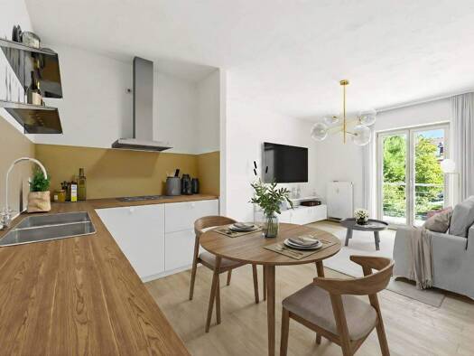 Studio zur Miete 694 € 3 Zimmer 61 m² 2. Geschoss frei ab 01.03.2026 Roßmäßlerstraße 6 Mickten Dresden 01139