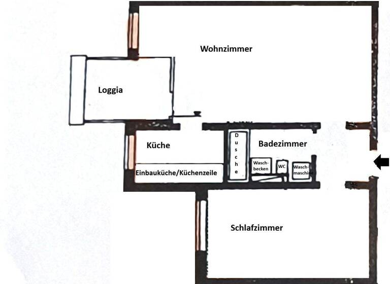 Wohnung zum Kauf 259.000 € 2 Zimmer 57,6 m² Geschoss 5/6 frei ab 01.04.2026 Universitätsviertel Augsburg 86159