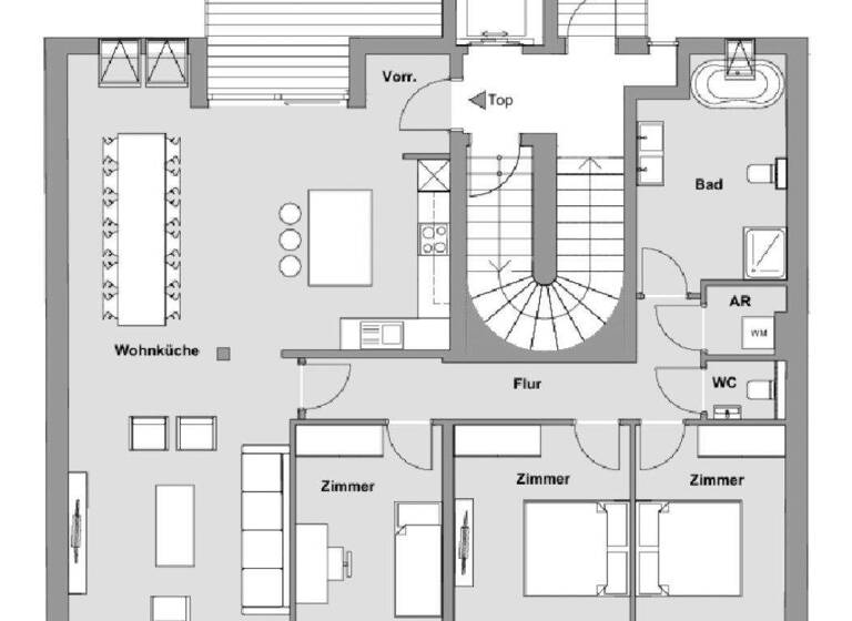 Wohnung zum Kauf - Erstbezug 1.290.000 € 4 Zimmer 123,5 m² 1. Geschoss Wien 1180