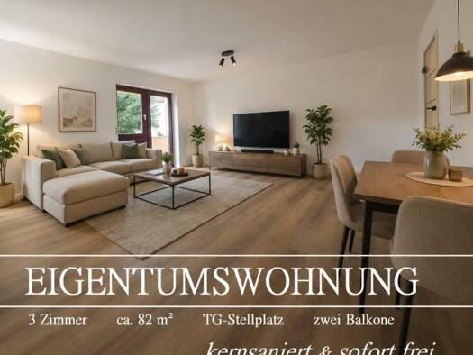 Wohnung zum Kauf 259.000 € 3 Zimmer 82 m² frei ab sofort Gernsbach 76593