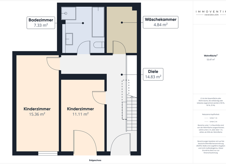 Maisonette zum Kauf 849.000 € 5 Zimmer 178,1 m² 1. Geschoss Kröpeliner Tor-Vorstadt Rostock 18057