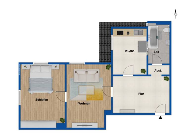 Wohnung zum Kauf 550.000 € 2 Zimmer 65 m²<br/>Wohnfläche 3.<br/>Geschoss Dom Pedro München 80634