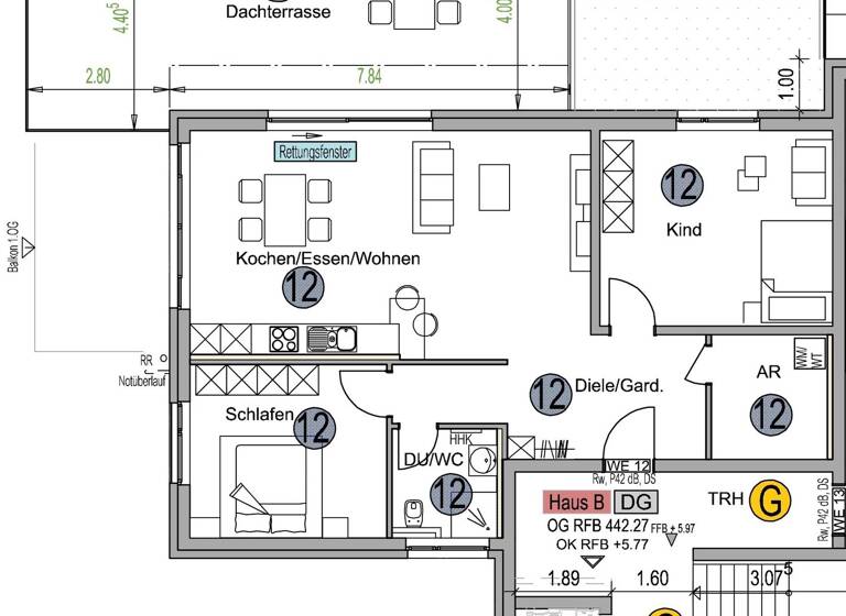 Penthouse zum Kauf - Erstbezug provisionsfrei 498.000 € 3 Zimmer 108,6 m² 2. Geschoss frei ab sofort Schlotfeld 0 WE 12 Weipertshofen Stimpfach 74597