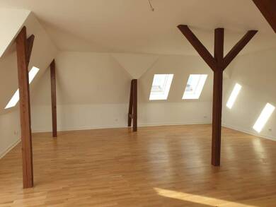 Wohnung zur Miete 1.250 € 4 Zimmer 121,5 m² Dachgeschoss, 4. Geschoss Landsberger Straße 146 Lindenthal Leipzig 04158
