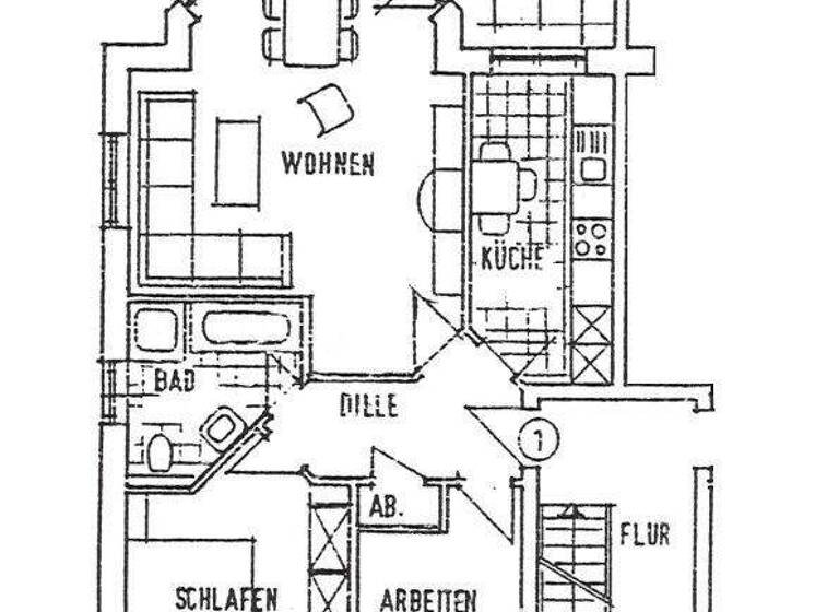 Wohnung zur Miete 770 € 3 Zimmer 79,2 m² EG frei ab 01.05.2026 Eversten Oldenburg 26131