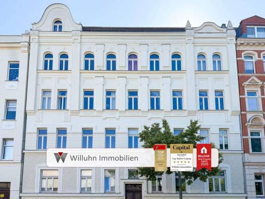 Wohnung zur Miete 1.056 € 3 Zimmer 88 m² 4. Geschoss Breitenfelder Straße 28 Gohlis-Süd Leipzig 04155