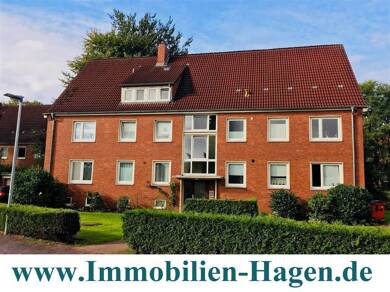 Wohnung zur Miete 450 € 3 Zimmer 66 m² Dachgeschoss, 3. Geschoss frei ab 01.06.2025 Dwarsglupe 10 Aurich Aurich 26603