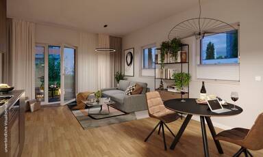 Wohnung zum Kauf 131.000 € 1 Zimmer 39 m² 4. Geschoss Dösner Weg 8 Zentrum-Südost Leipzig 04103