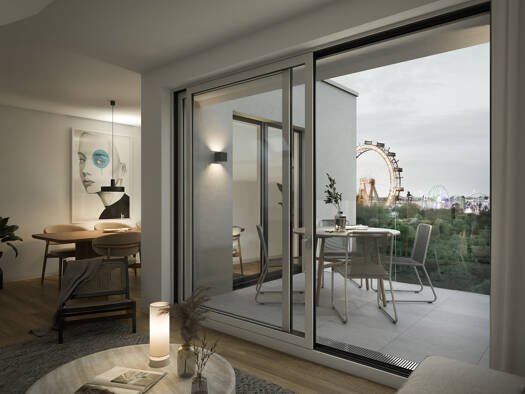 Maisonette zum Kauf - Neubau 1.614.900 € 4 Zimmer 157,3 m² 6. Geschoss Stoffellagasse 7 Leopoldstadt 1020