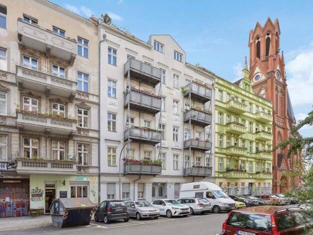 Wohnung zum Kauf provisionsfrei 296.000 € 3 Zimmer 85,9 m² 3. Geschoss Taborstraße 19 Kreuzberg Berlin 10997