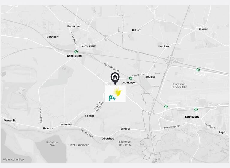 Wohnung zum Kauf provisionsfrei 43.800 € 1 Zimmer 29,6 m²<br/>Wohnfläche 3.<br/>Geschoss Am Rebstock 8 Großkugel Kabelsketal 06184
