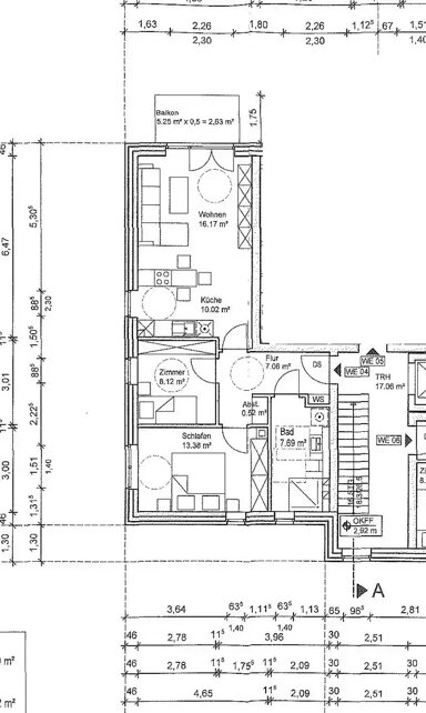 Wohnung zur Miete 700 € 2,5 Zimmer 65 m² frei ab sofort Schützenstraße Kaltenkirchen 24568