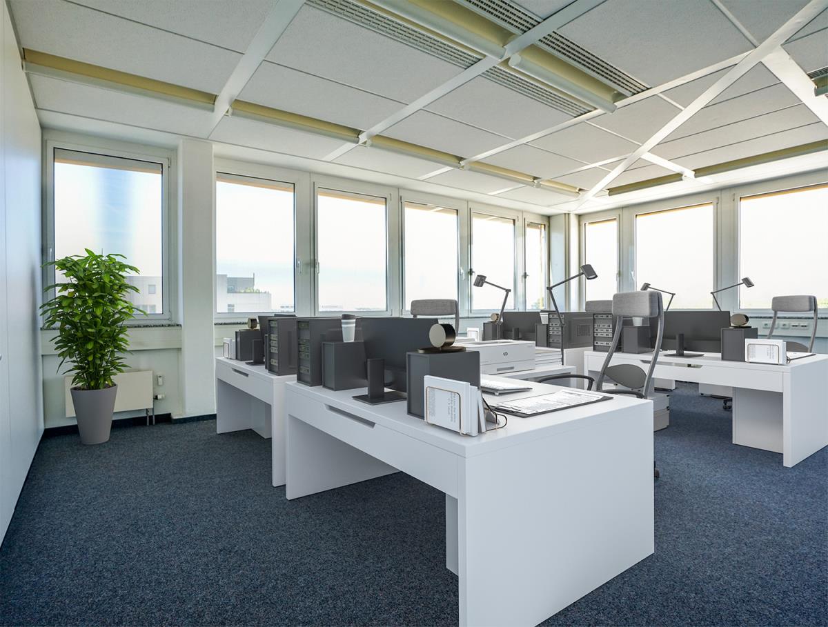 Bürofläche zur Miete 7,50 € 215,3 m²<br/>Bürofläche Werner-von-Siemens Straße 6 Hochfeld Augsburg 86159