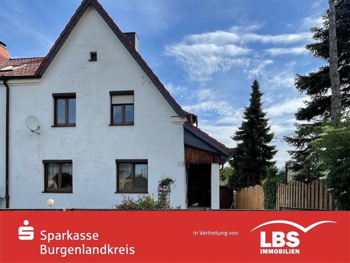 Doppelhaushälfte zum Kauf 92.000 € 3,5 Zimmer 80 m²<br/>Wohnfläche 559 m²<br/>Grundstück Tröglitz Elsteraue 06729