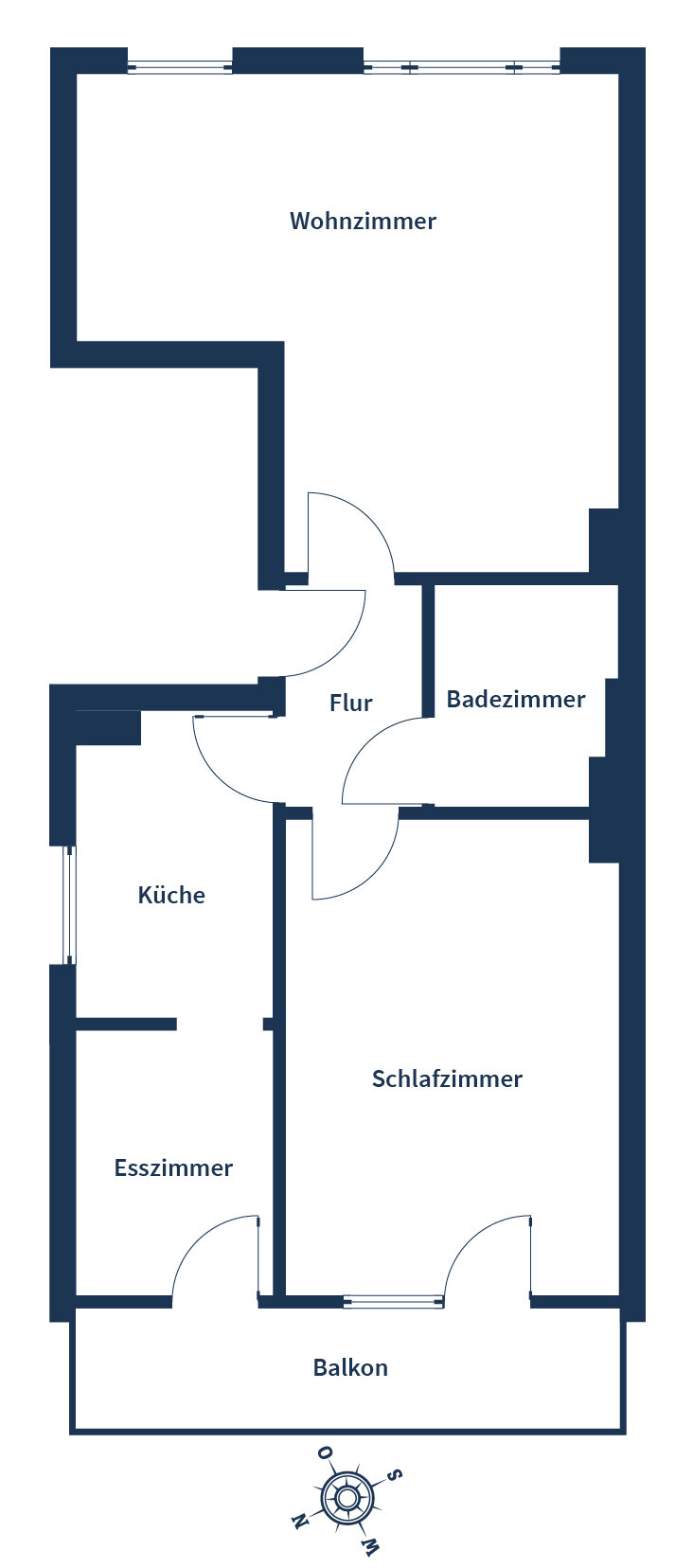 Wohnung zum Kauf 109.000 € 2 Zimmer 63 m²<br/>Wohnfläche 1.<br/>Geschoss Kattenesch Bremen 28277