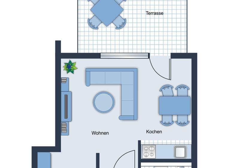 Studio zum Kauf 109.000 € 1 Zimmer 38,7 m² EG Coburg 96450