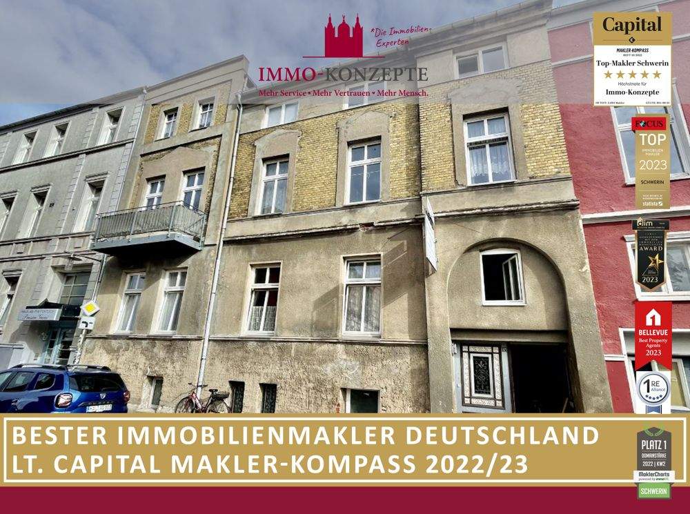 7,6% Rendite - Sanierungsbed. MFH in 1A-Lage mit 15x Studentenappartments