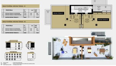 Wohnung zum Kauf 355.200 € 3 Zimmer 111 m² 2. Geschoss Plovanija