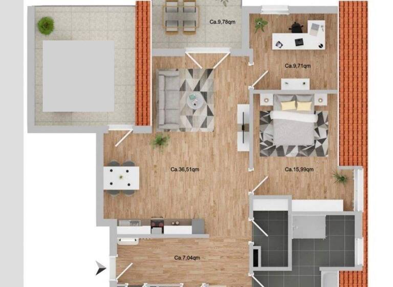 Maisonette zum Kauf 498.000 € 4 Zimmer 120 m² Rot Sankt Leon-Rot 68789