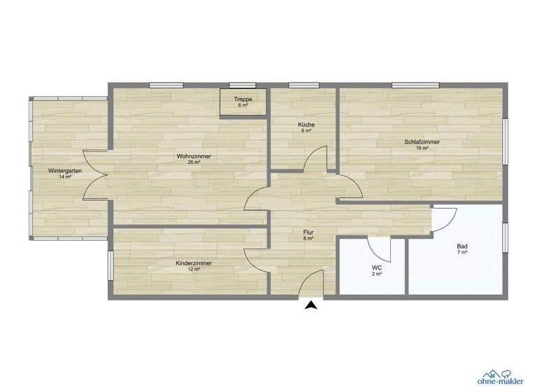 Wohnung zum Kauf provisionsfrei 349.000 € 4 Zimmer 100 m² EG frei ab 30.08.2026 Rudelzhausen 84104
