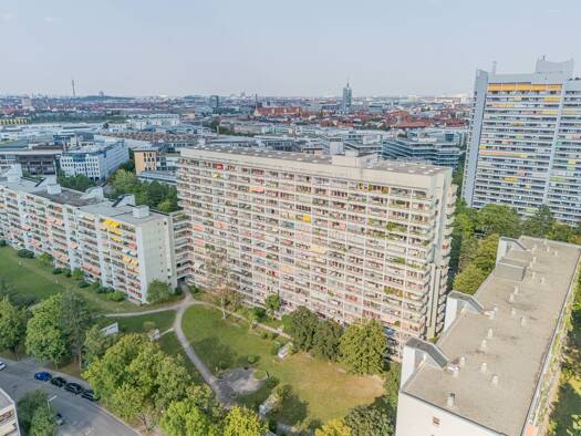 Wohnung zum Kauf 179.000 € 1 Zimmer 32,5 m² 15 Geschosse frei ab sofort Laim München 80687