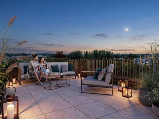 Penthouse zum Kauf - Neubau 850.000 € 3 Zimmer 109,6 m² 5. Geschoss Lichtenberg Berlin 10317
