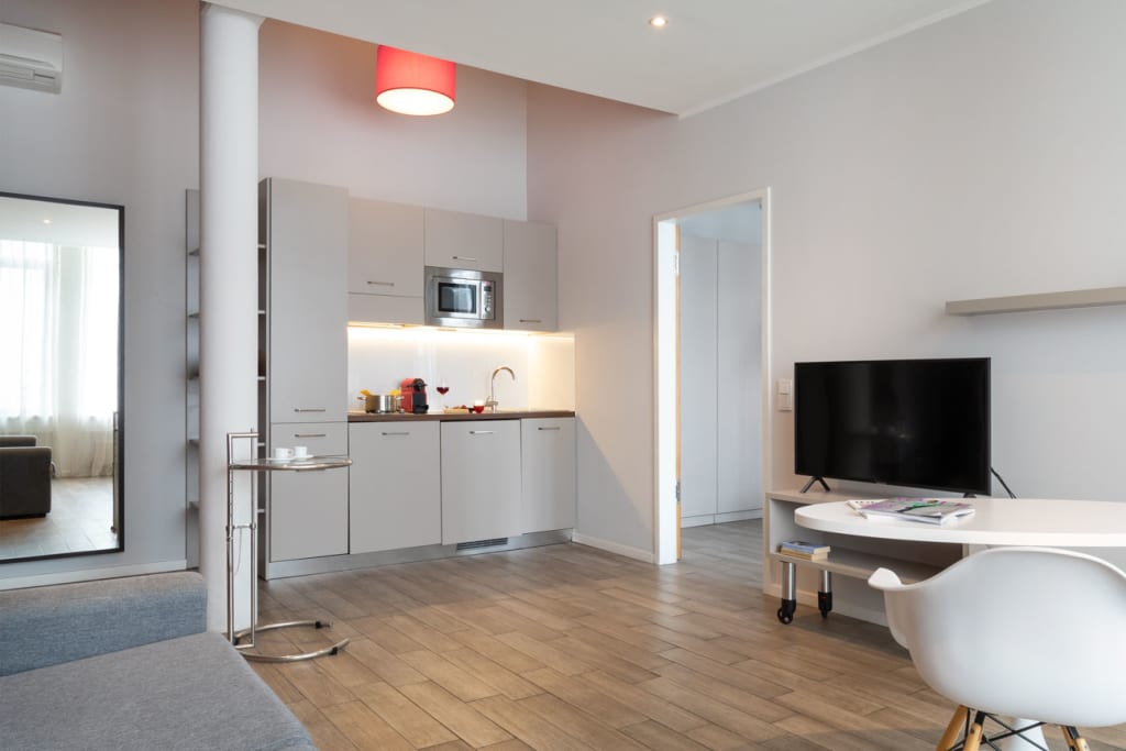 Wohnung zur Miete Wohnen auf Zeit 2.621 € 1 Zimmer 35 m²<br/>Wohnfläche 18.01.2025<br/>Verfügbarkeit Westendstraße Friedenheim München 80686