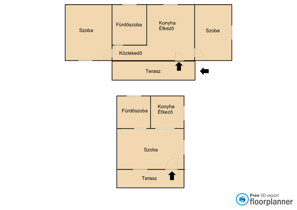 Einfamilienhaus zum Kauf 65.000 € 3 Zimmer 75 m²<br/>Wohnfläche 434 m²<br/>Grundstück ab sofort<br/>Verfügbarkeit Zalaszabar