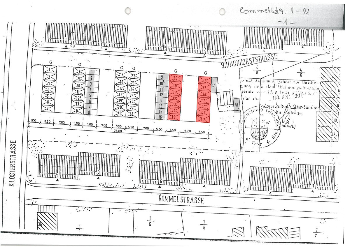 Garage zum Kauf 15.900 € Rommelstraße 1-11 Hermeskeil Hermeskeil 54411