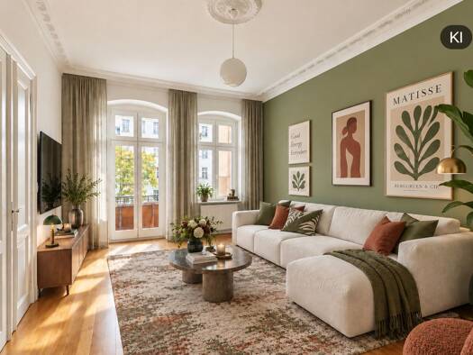 Wohnung zum Kauf 675.000 € 3 Zimmer 92,4 m² 2. Geschoss Charlottenburg Berlin 14059
