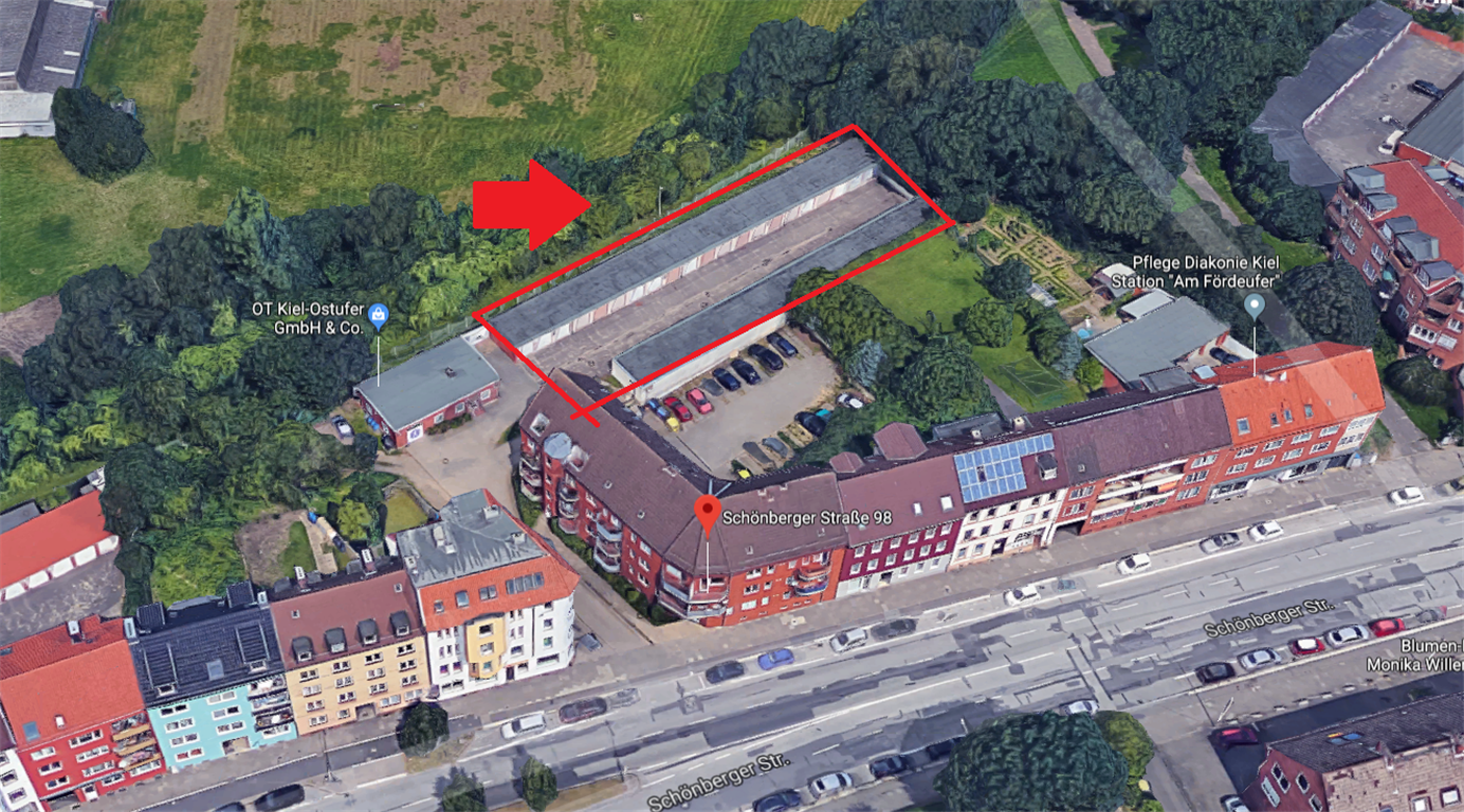 Garage/Stellplatz zur Miete provisionsfrei 65,45 € Schönberger Str. 98 Neumühlen - Dietrichsdorf Bezirk 2 Kiel 24148