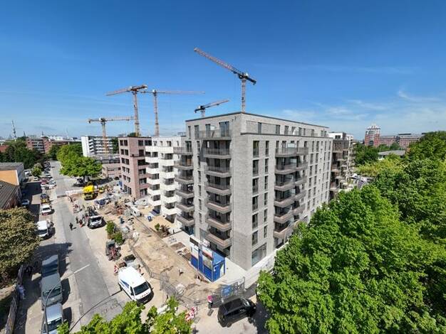 Wohnung zum Kauf - Neubau 680.000 € 4 Zimmer 93 m² 3. Geschoss Rothenburgsort Hamburg 20539