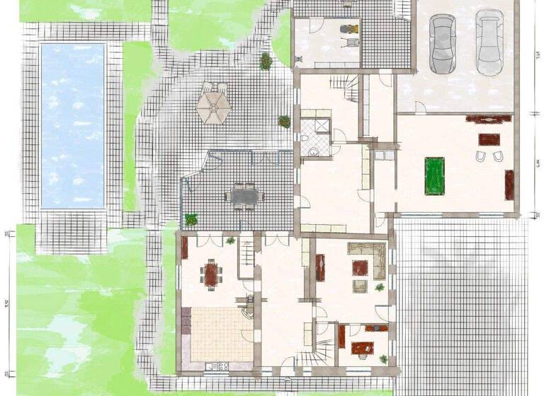 Einfamilienhaus zum Kauf 1.290.000 € 7 Zimmer 456 m² 3.300 m² Grundstück Neersen Willich / Schiefbahn 47877