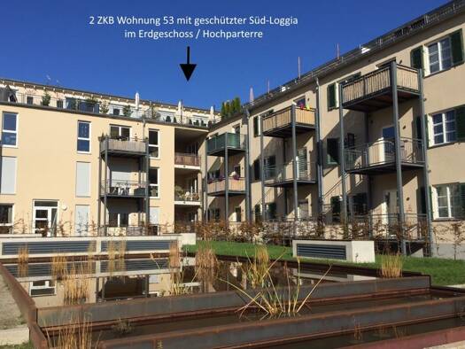 Wohnung zur Miete 800 € 2 Zimmer 64,6 m² EG frei ab 01.12.2026 Lechhausen Augsburg 86167