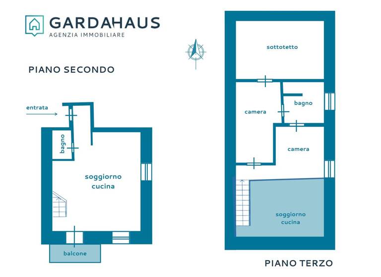 Maisonette zum Kauf 7 Zimmer 138 m² 3. Geschoss Via Benaco 15 Torbole sul Garda 38069