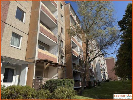 Wohnung zur Miete 460 € 3 Zimmer 69 m² EG Osterburgstraße 17 Bieblach-Ost Gera 07552