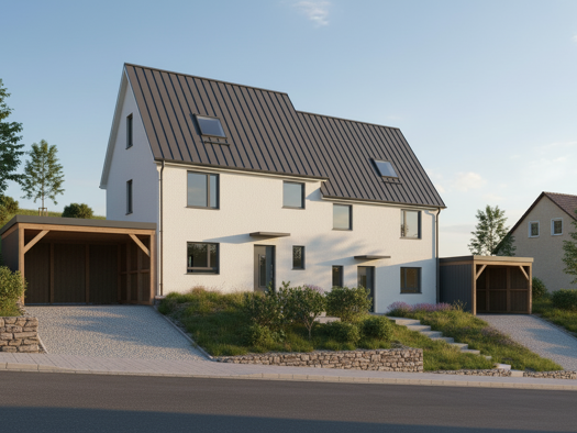 Doppelhaushälfte zum Kauf 640.505 € 5,5 Zimmer 129,7 m² 254 m² Grundstück Döffingen Grafenau 71120