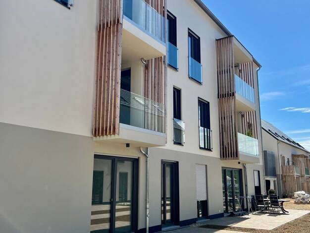 Wohnung zur Miete - Erstbezug 665 € 3 Zimmer 66,6 m² EG frei ab sofort Am Sandberg 6 Hohenburg 92277