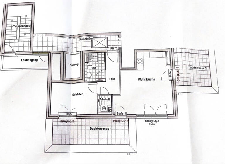 Penthouse zur Miete 1.180 € 2 Zimmer 74 m²<br/>Wohnfläche 5.<br/>Geschoss ab sofort<br/>Verfügbarkeit Wedel 22880