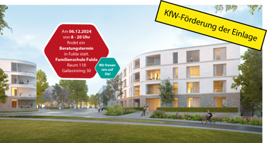 Wohnung zum Kauf provisionsfrei 127.000 € 4 Zimmer 89,9 m² 1. Geschoss Nordend Fulda 36037