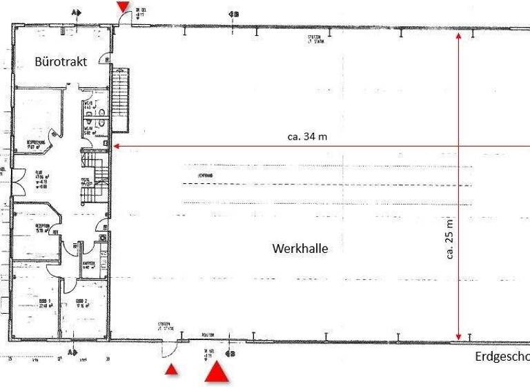 Lagerhalle zur Miete 7,50 € 1.265 m² Lagerfläche Greimharting Rimsting 83253