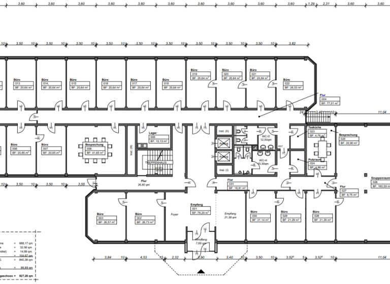 Bürofläche zur Miete provisionsfrei 9,50 € 927 m² Bürofläche teilbar ab 927 m² Westenfeld Bochum 44867