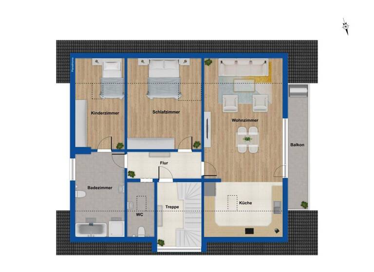 Wohnung zum Kauf 160.000 € 3 Zimmer 82,9 m² Brühl 68782
