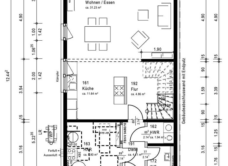 Doppelhaushälfte zum Kauf - Erstbezug provisionsfrei 422.229 € 4 Zimmer 100 m² 210 m² Grundstück Ölbronn Ölbronn-Dürrn 75248