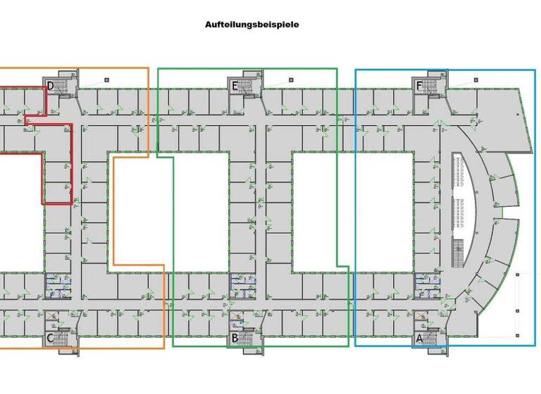 Büro zur Miete provisionsfrei 15.000 m² Bürofläche teilbar ab 1.000 m² Neu Zippendorf Schwerin 19063